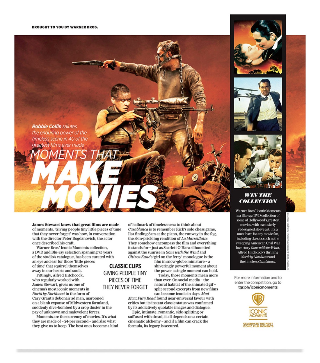 Various Film advertorials for The Telegraph:Spark5